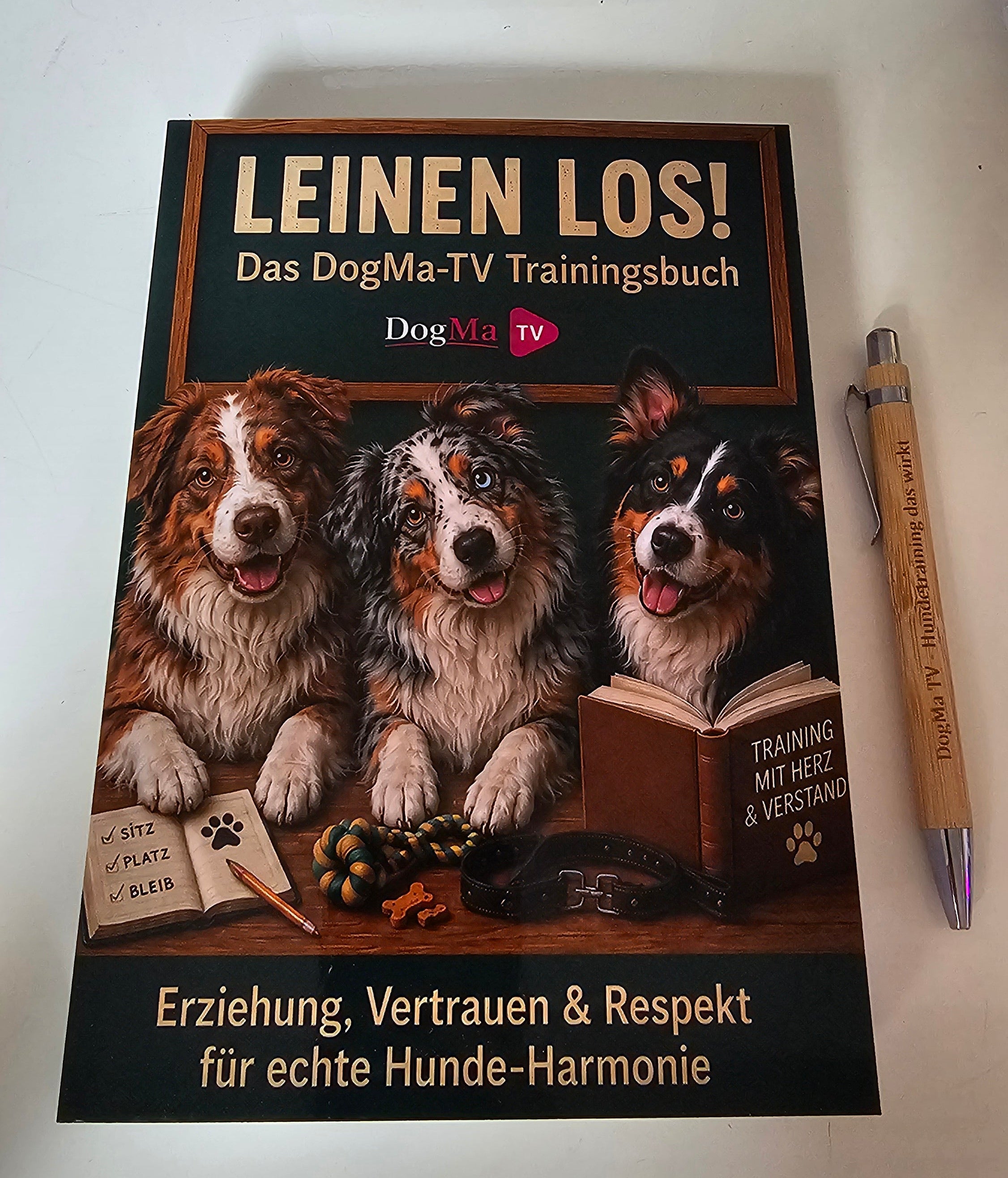 📘 Leinen Los! – Das DogMa-TV Trainingsbuch