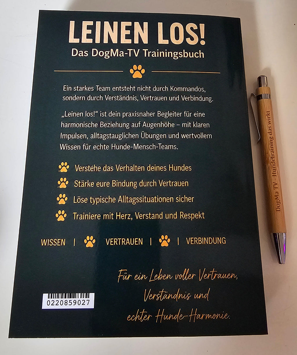📘 Leinen Los! – Das DogMa-TV Trainingsbuch