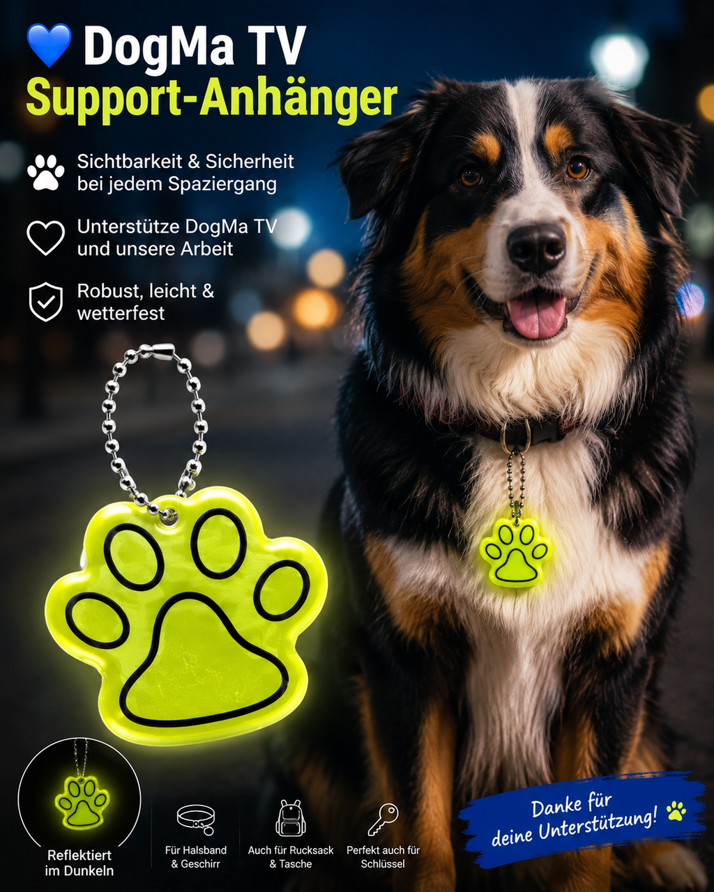 💙 DogMa TV Support-Anhänger