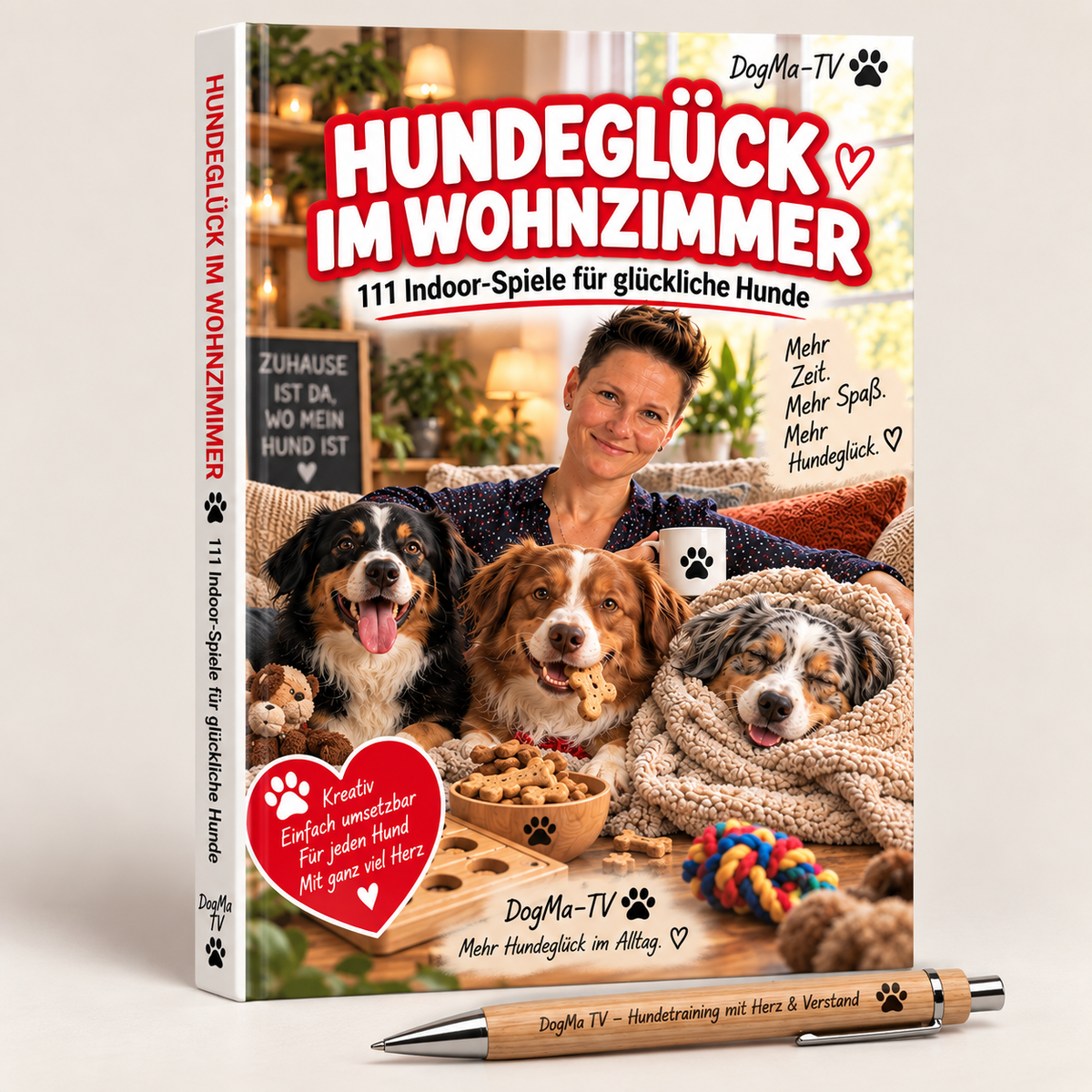 📚 HUNDEGLÜCK IM WOHNZIMMER – 111 Indoor-Spiele