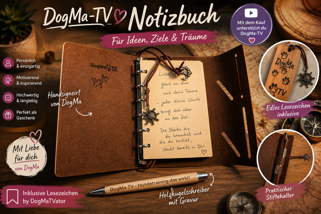 💜 DogMa-TV Unterstützer-Notizbuch