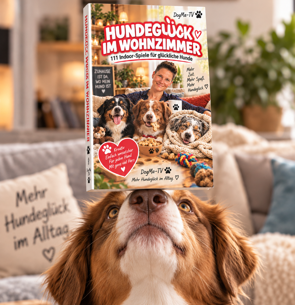 📚 HUNDEGLÜCK IM WOHNZIMMER – 111 Indoor-Spiele