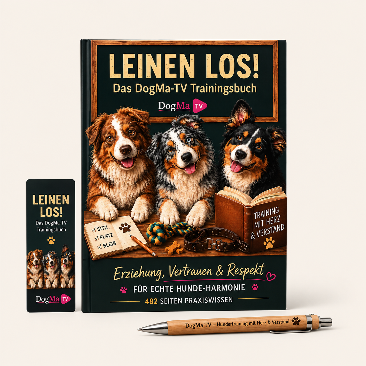 📘 Leinen Los! – Das DogMa-TV Trainingsbuch