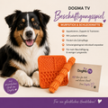 🧡 DogMa TV Beschäftigungs-Set – Wurfstick & Schleckmatte