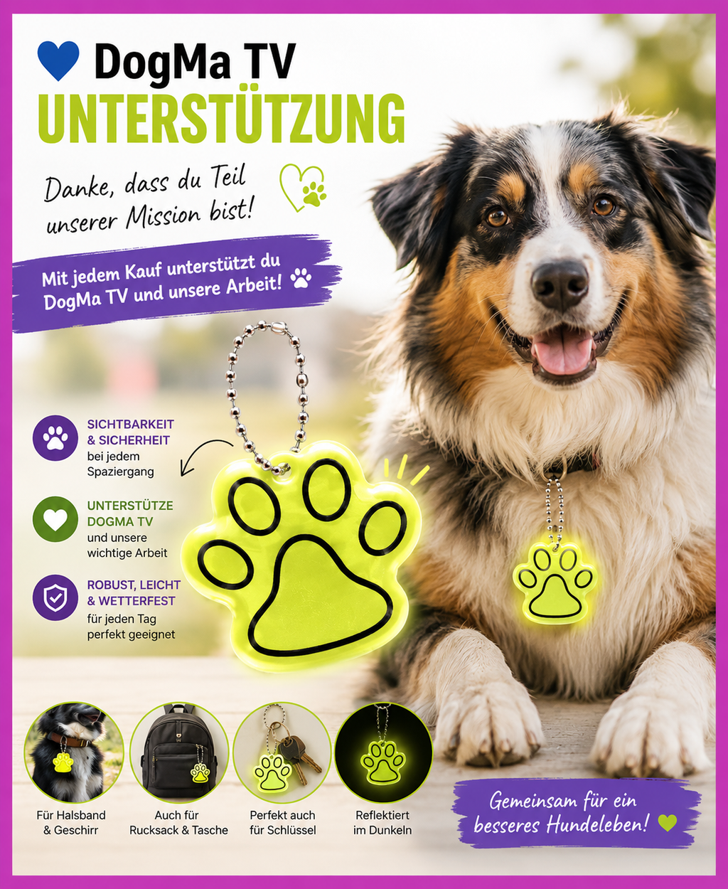 💙 DogMa TV Support-Anhänger