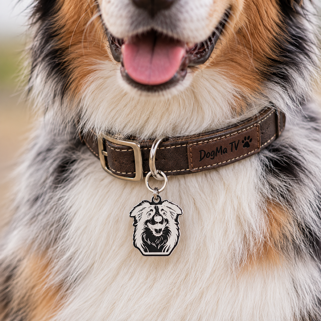 🐾 DogMa TV Schlüsselanhänger „SILVER“